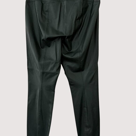 White House Black‎ Market Vegan Leather Leggings Spruce Green Size 14R NWT - Picture 7 of 8